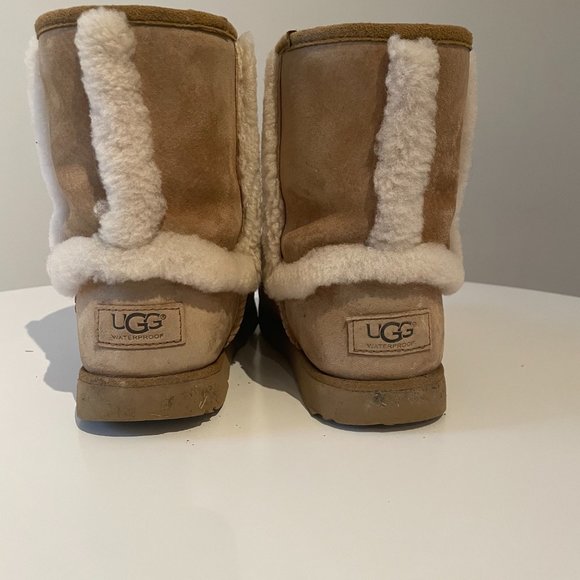 Ugg - Girls K Hadley II Boot - Chestnut - US 4 - Worn and waterproofed - Picture 5 of 5